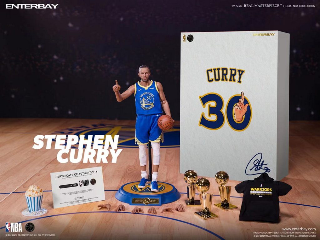 Stephen Curry 1:6 Action Figure | Collectible by Bombusbee